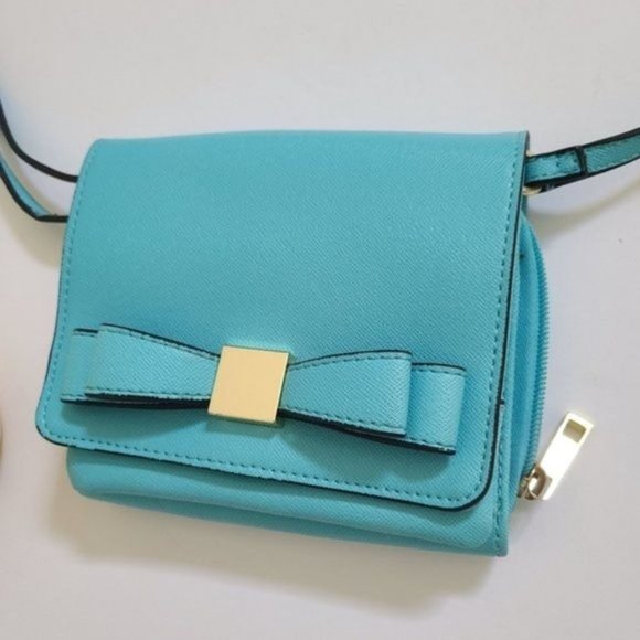 Merona blue Shoulder Handbag Clutch - Picture 10 of 13